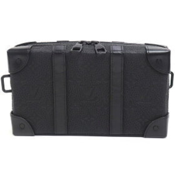 Louis Vuitton Handbags - Louis Vuitton Leather Soft Bag Taurillon Monogram Trunk Wallet Embossed Body